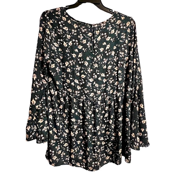 Size L Loft high low tunic beautiful top sheer material perfect year round - Picture 1 of 10